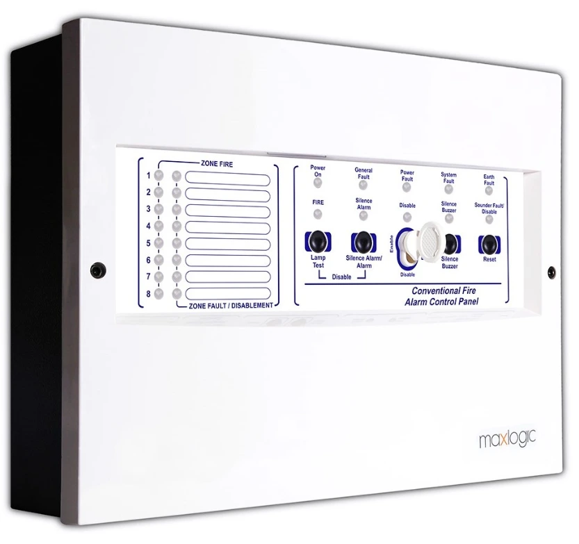 [ML-2222] Centrale d’alarme incendie conventionnel Maxlogic, 2 zones