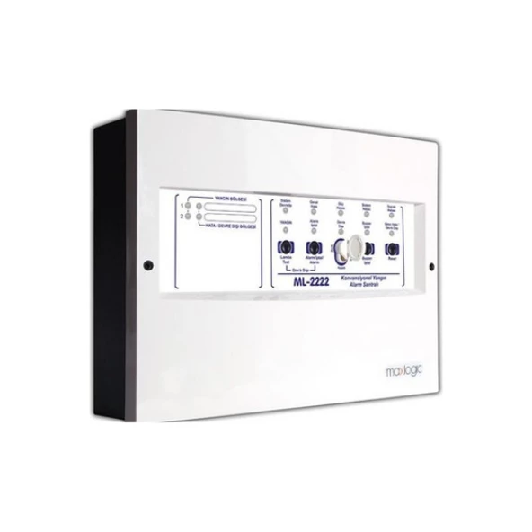 [ML-2222] Centrale d’alarme incendie conventionnel Maxlogic, 2 zones