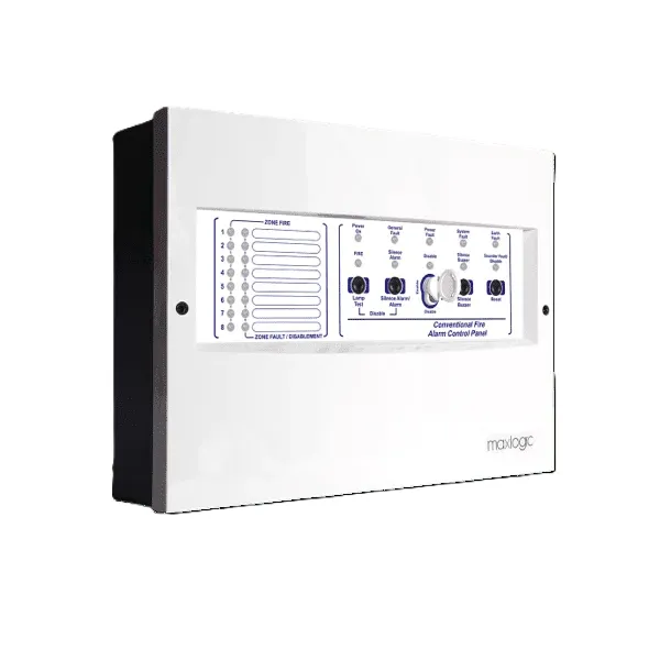 [ML-2228] Centrale d’alarme incendie conventionnelle Maxlogic, 8 zones