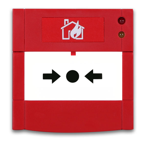 Déclencheur manuel d’alarme du système intelligent analogique adressable Maxlogic