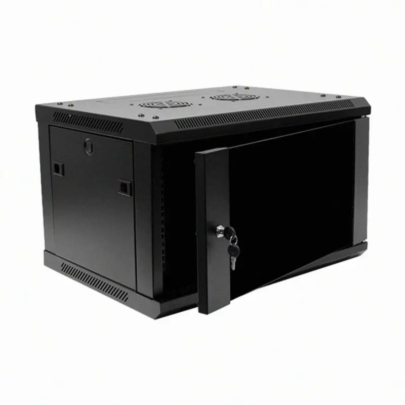 [SHRK04U5440BL811ERD] Armoire Soho en kit plat 19", 4U, L=540 mm, P=400 mm / sans ouvertures pour ventilateurs