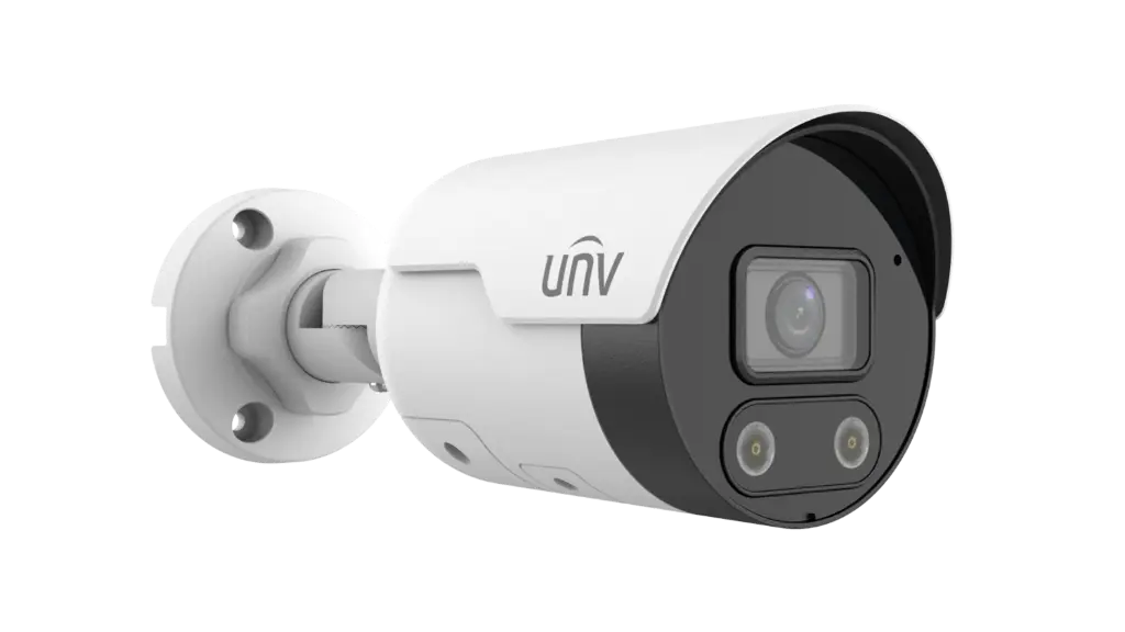 [UV-IPC2124LE-ADF28KMC-WL] Caméra mini bullet fixes ColorHunter IR 4MP HD