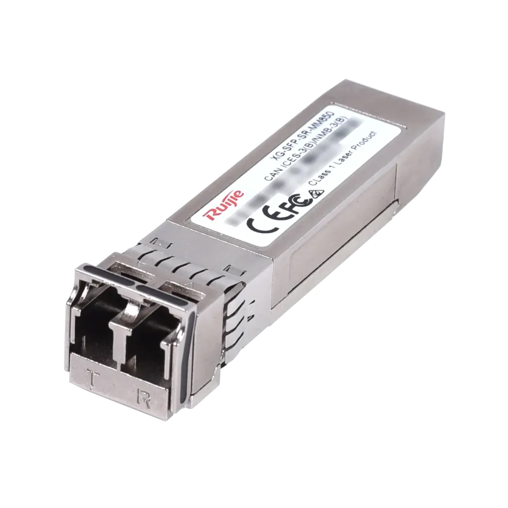[RG-XG-SFP-SR-MM850] Module émetteur-récepteur optique SFP+ 10GBASE-SR, 850 nm, 300 m, DOM, duplex LC, fibre multimode (MMF)