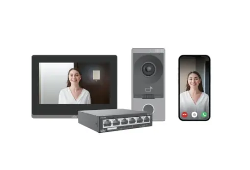 [UV-KIT/201S/372S/NSW2020] Video Intercom kit (POE switch)