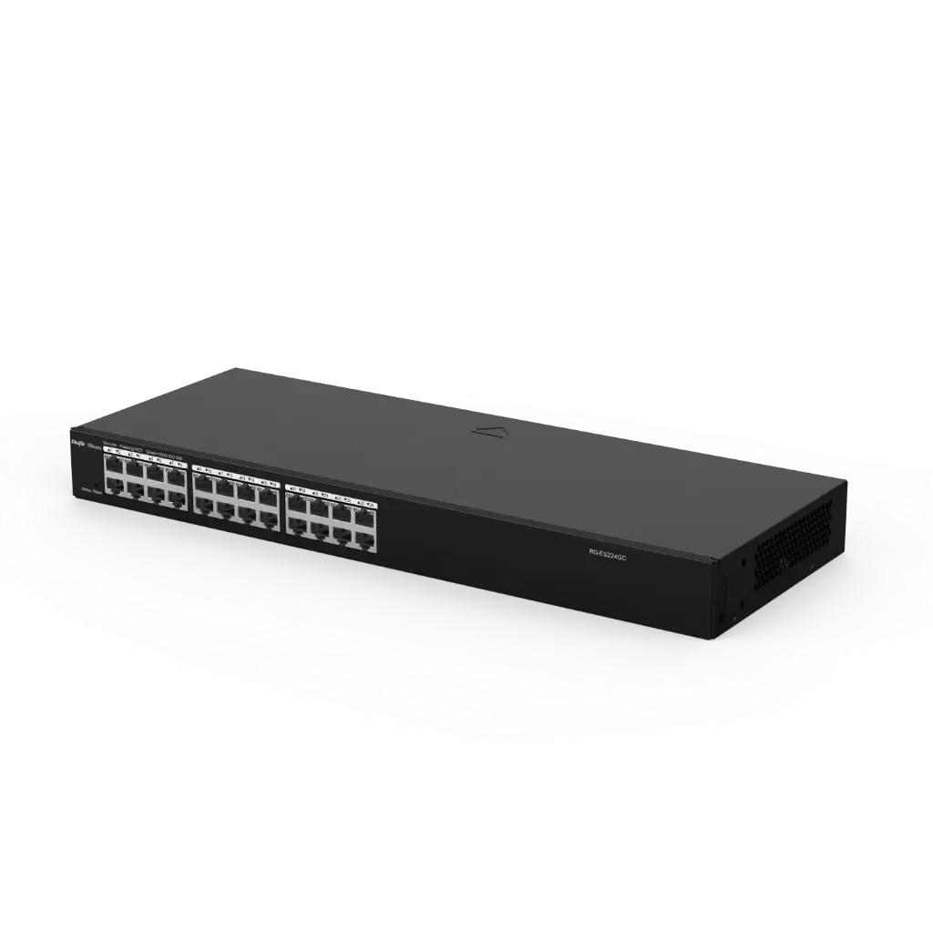 [RG-ES224GC-V2] Switch non-PoE manageable via le cloud, 24 ports Gb, L2