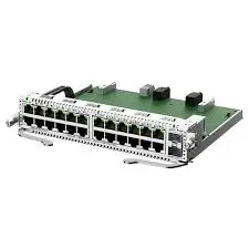 Carte interface 24 ports Ethernet Gb cuivre (RJ45) + 2 ports Ethernet 10 Gb fibre (SFP+, LC)
