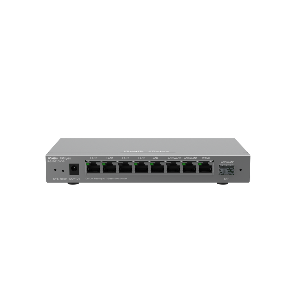 [RG-EG209GS] Routeur compatible Cloud avec 9 ports Gb dont 1 SFP