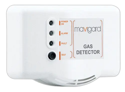 Détecteur de gaz intelligent et adressable MaviGard pour méthane, 12/24 V CC