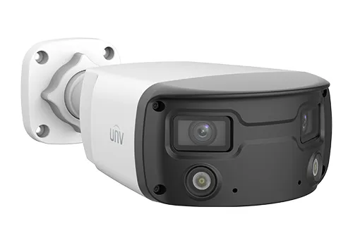 Caméra IP bullet fixe à lumière chaude OmniView ColorHunter 8 MP