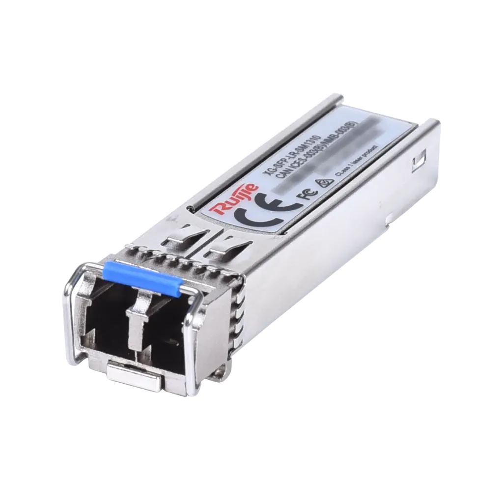 Module transceiver optique SFP+ 10GBASE-LR, 1310 nm, 10 km, DOM, LC duplex, fibre monomode (SMF)