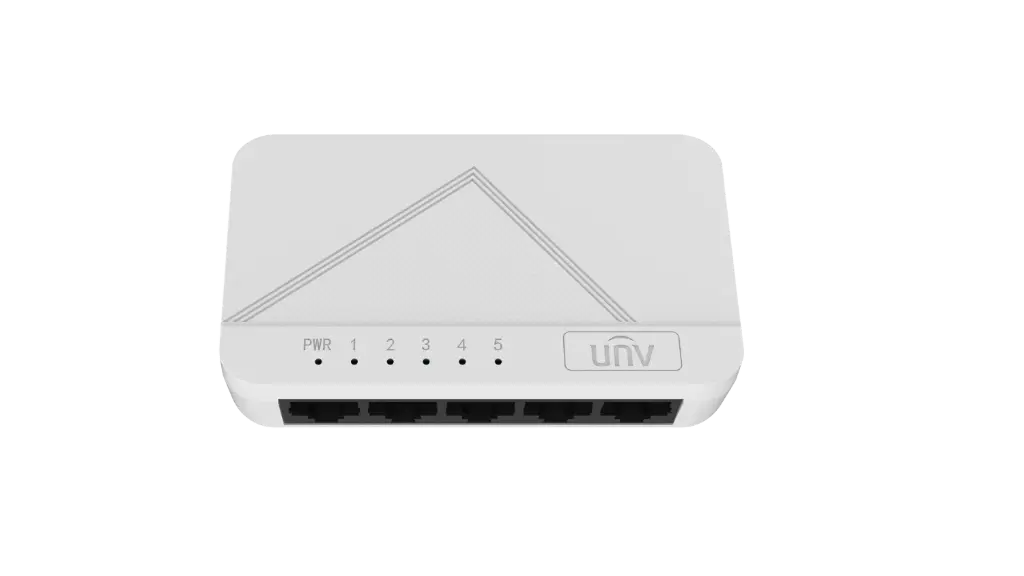 [UV-NSW1010-5T-IN] Switch 5 ports 100 Mb à boîtier plastique
