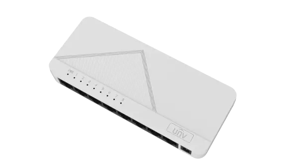Switch 8-Port, 100 Mb, plastique