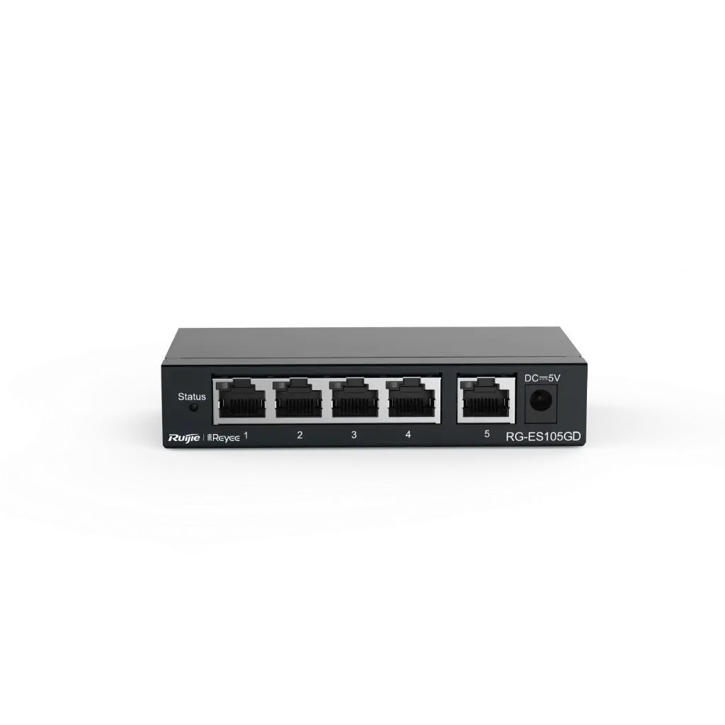 Switch Non PoE, Non manageable, 5 ports 10/100/1000Mbps
