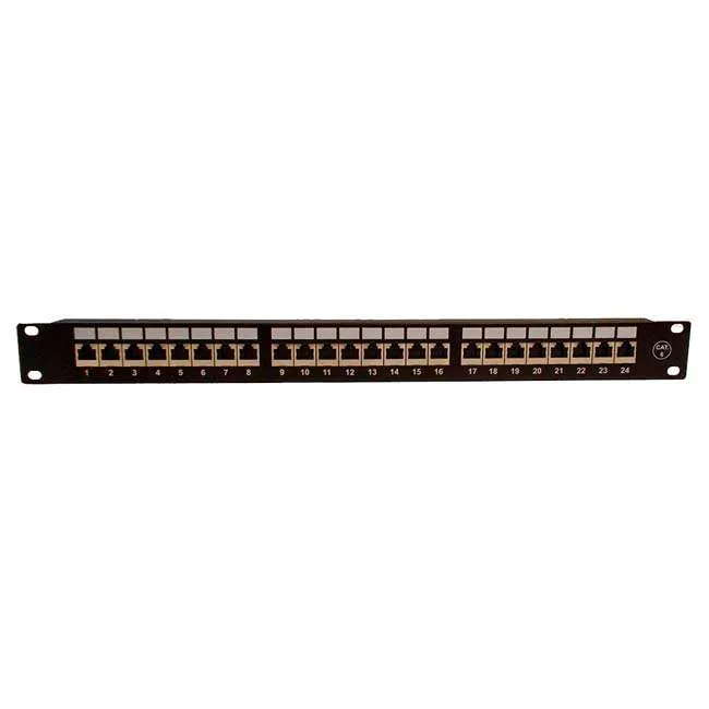 Patch panel 24 ports Cat 6 FTP