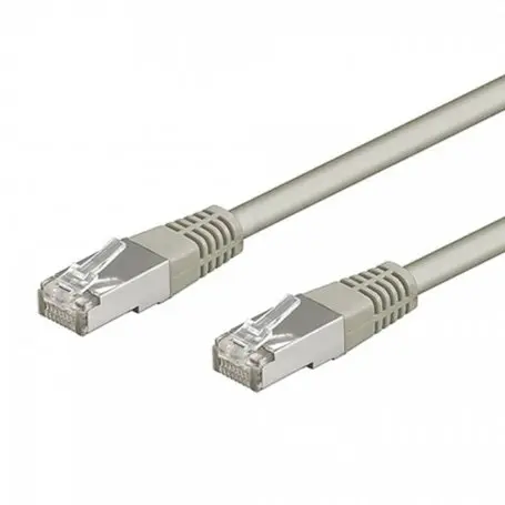 Cordon gris RJ45 Cat 6 FTP 1M 24AWG LSZH 