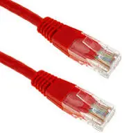 Cordon rouge RJ45 Cat 6 FTP 3M 24AWG LSZH      